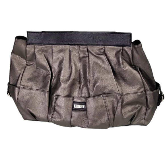 Miche Grey pleat Purse Shell Only. - Picture 1 of 7